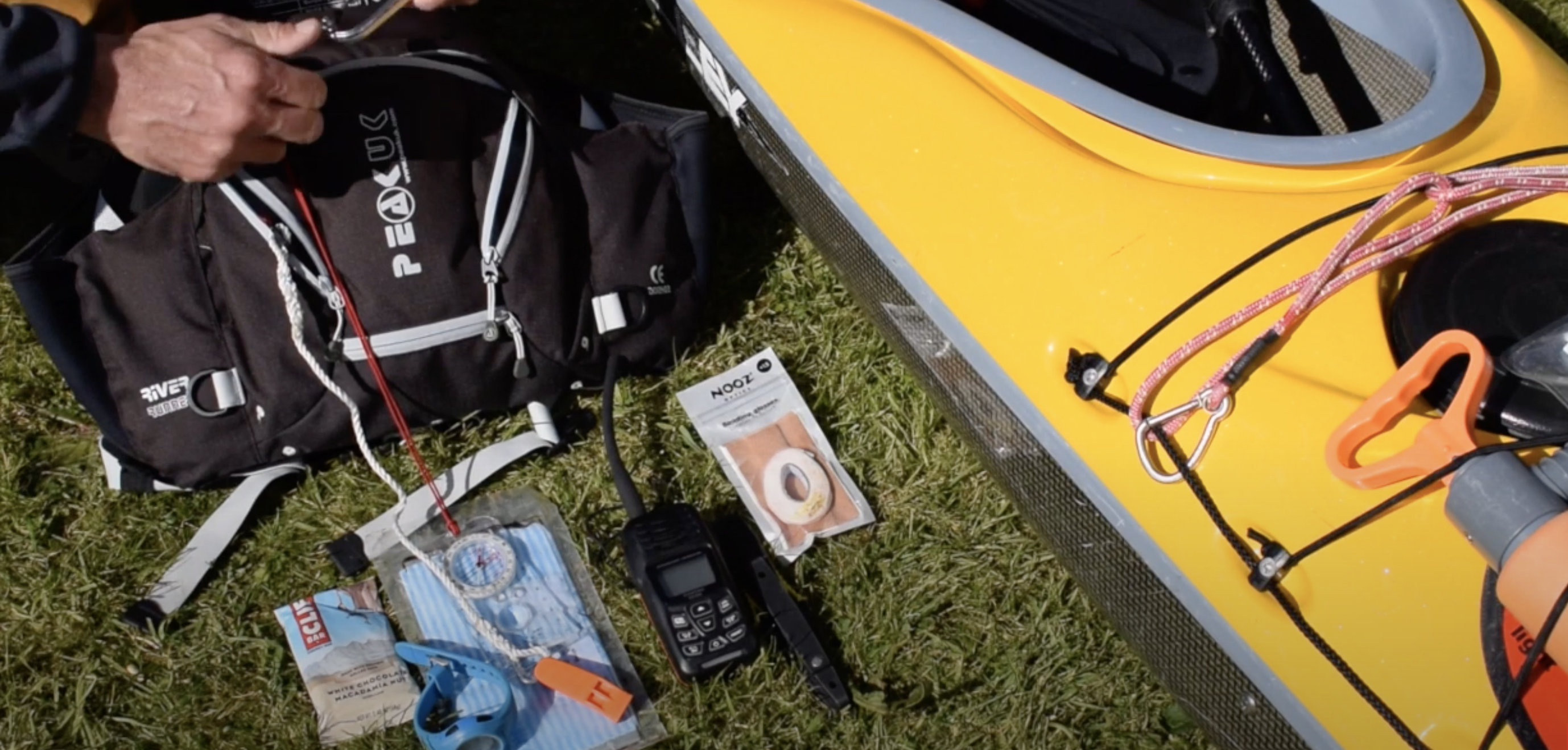 A Kayaker's Safety Kit