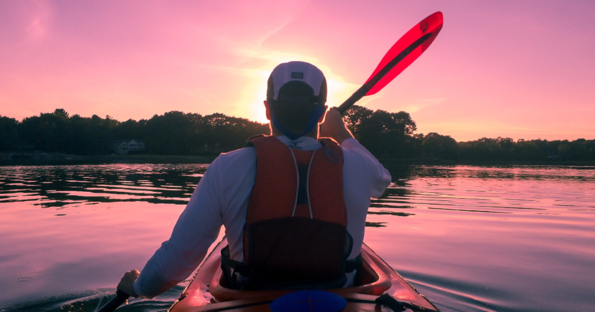 kayak paddle length - how to pick the right size
