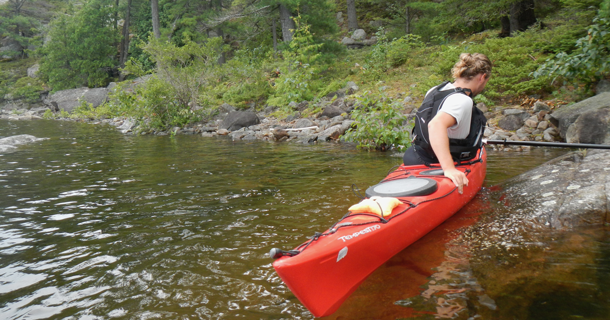 Getting In and Out of Your Kayak