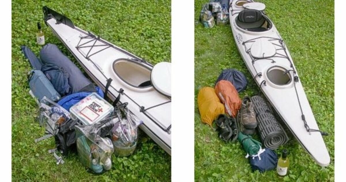 Packing a Kayak for Camping
