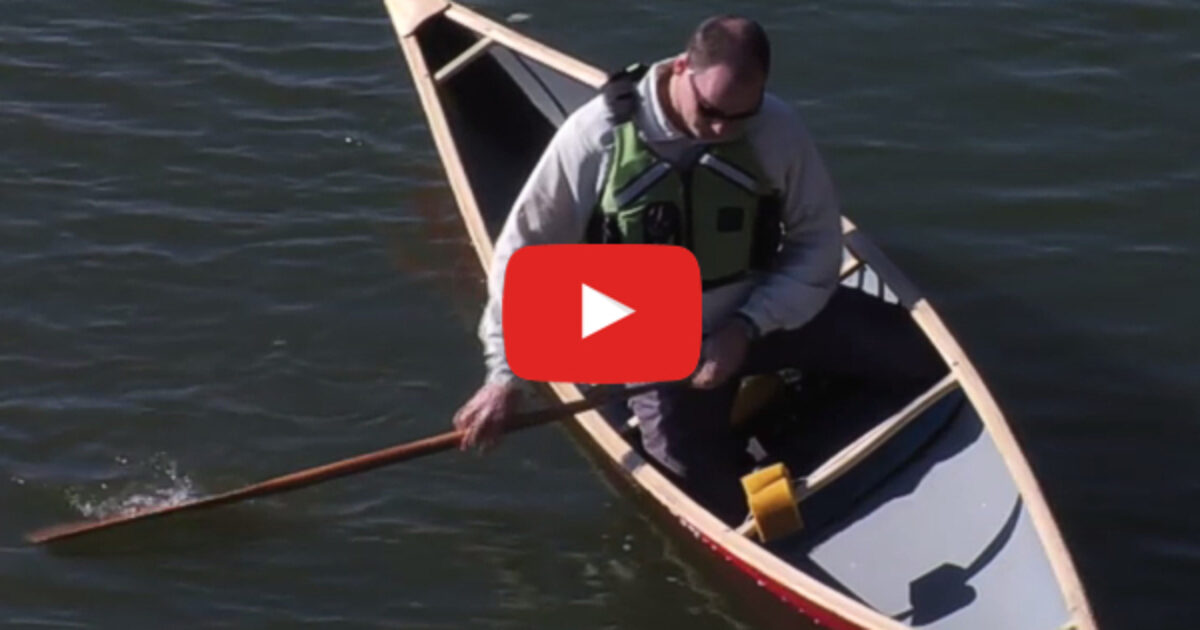 Balance in a Solo Canoe