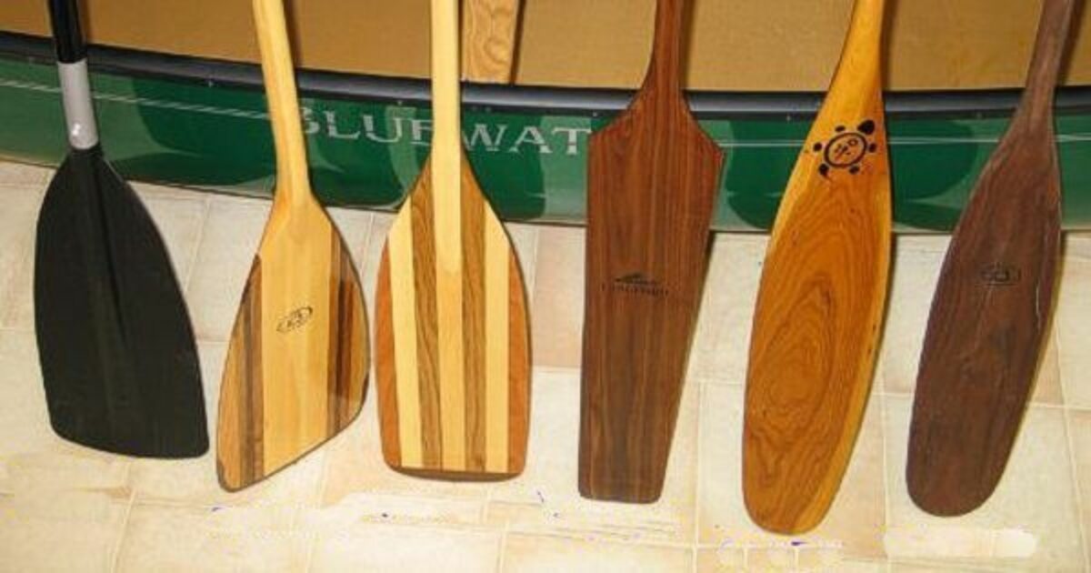 Canoe Paddle Care