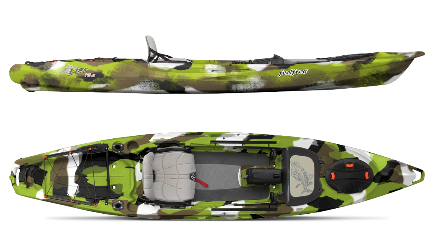 feelfree lure 13.5 fishing kayak V2 Pedal and enjoy the Gravity seat adjuster for the ultimate in accessibility and comfort FeelFree Lure 13.5 V2 Kayak
