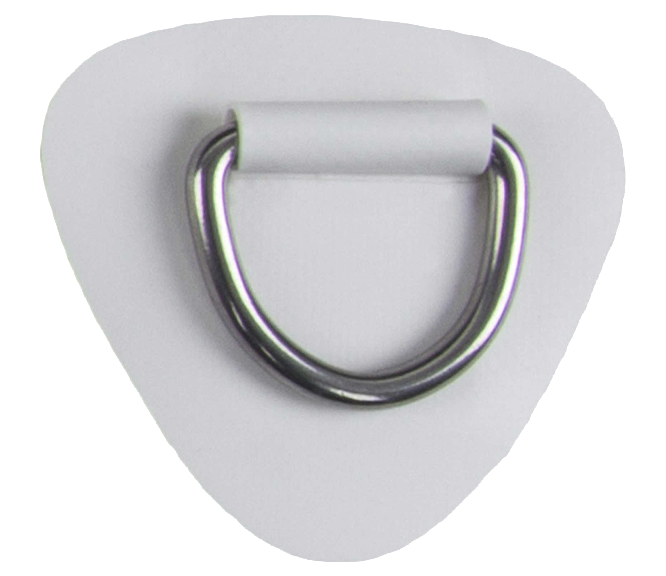 6x D-Ring Pads Für Paddle Boards - Edelstahl D-Ringe, Rot, 9x9cm Für Schlauchboote & Kajaks