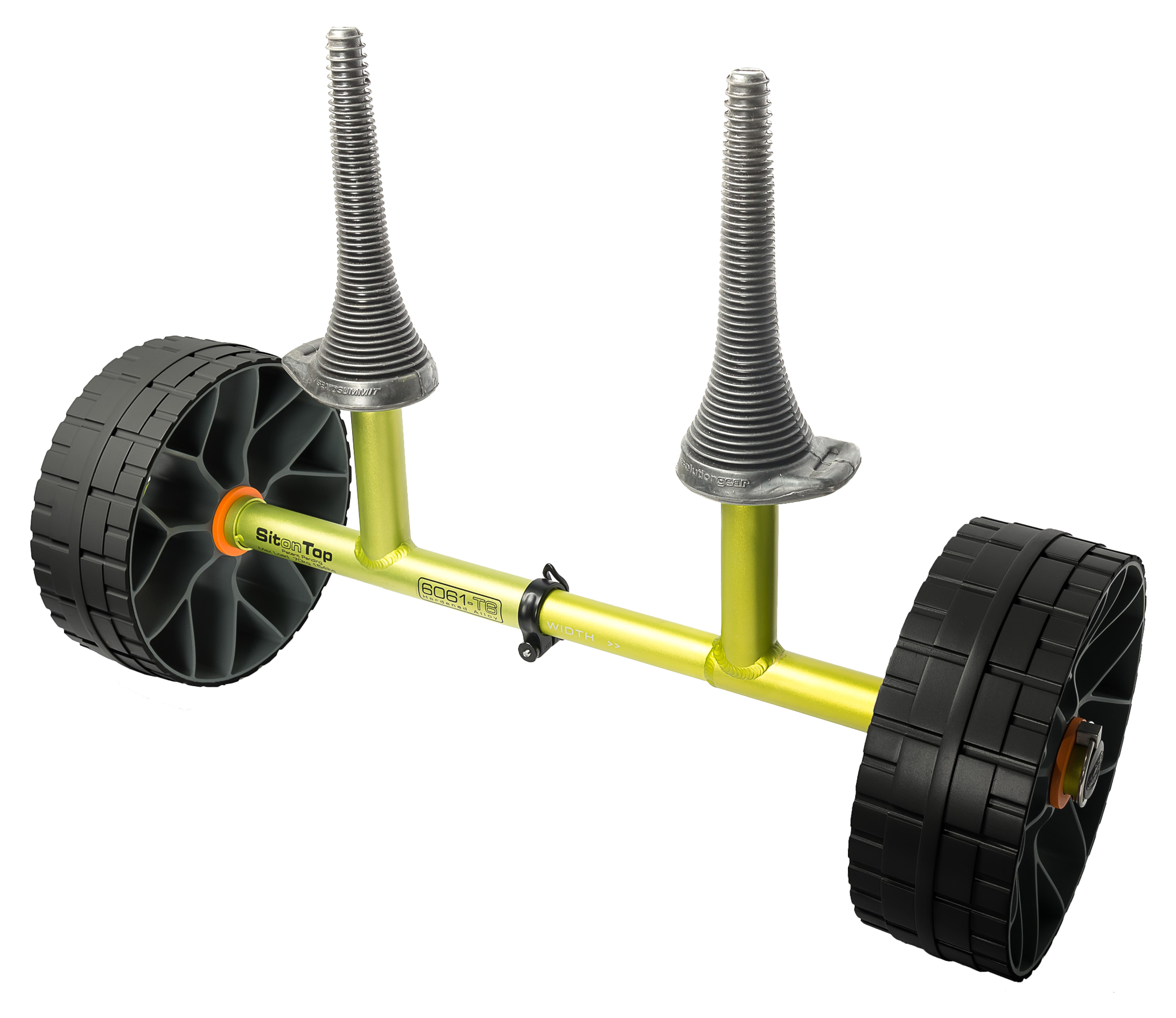 SitonTop Kayak Cart with Solid Wheels Reviews Sea…