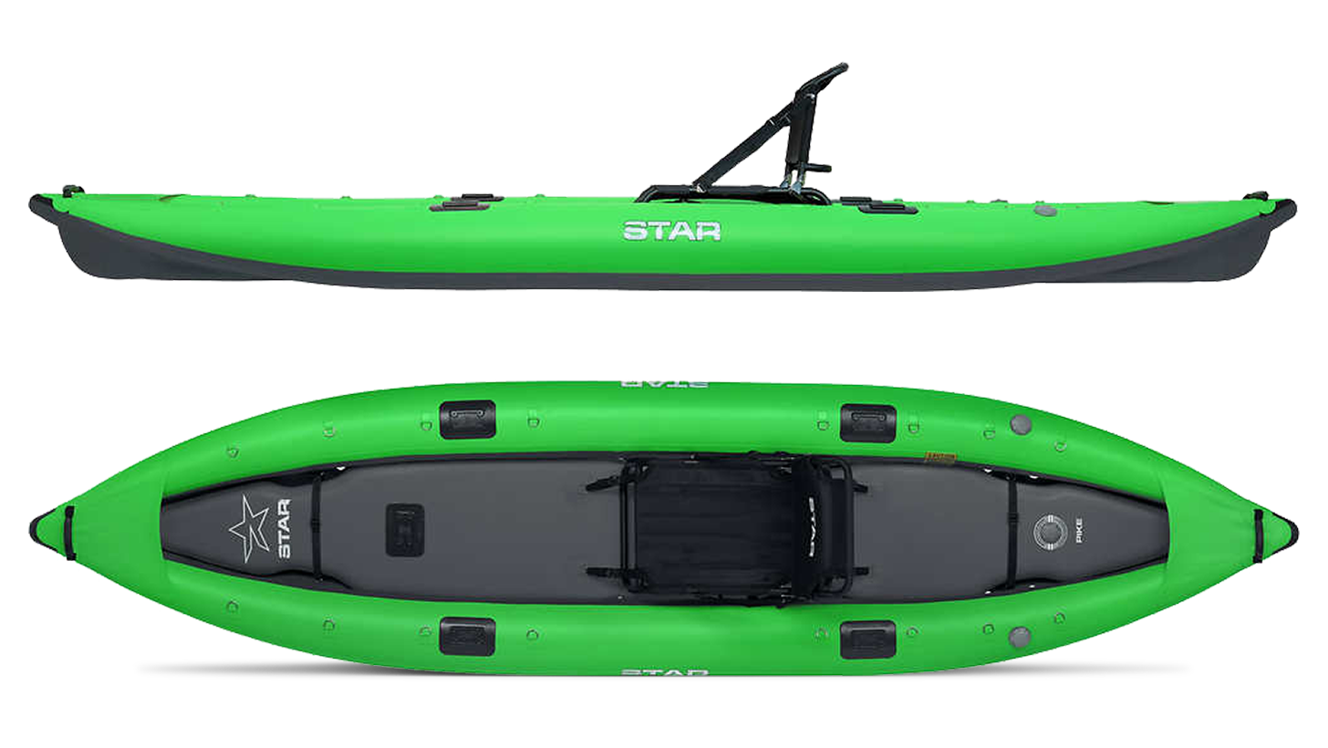 Pike Inflatable Fishing Kayak Reviews Star…