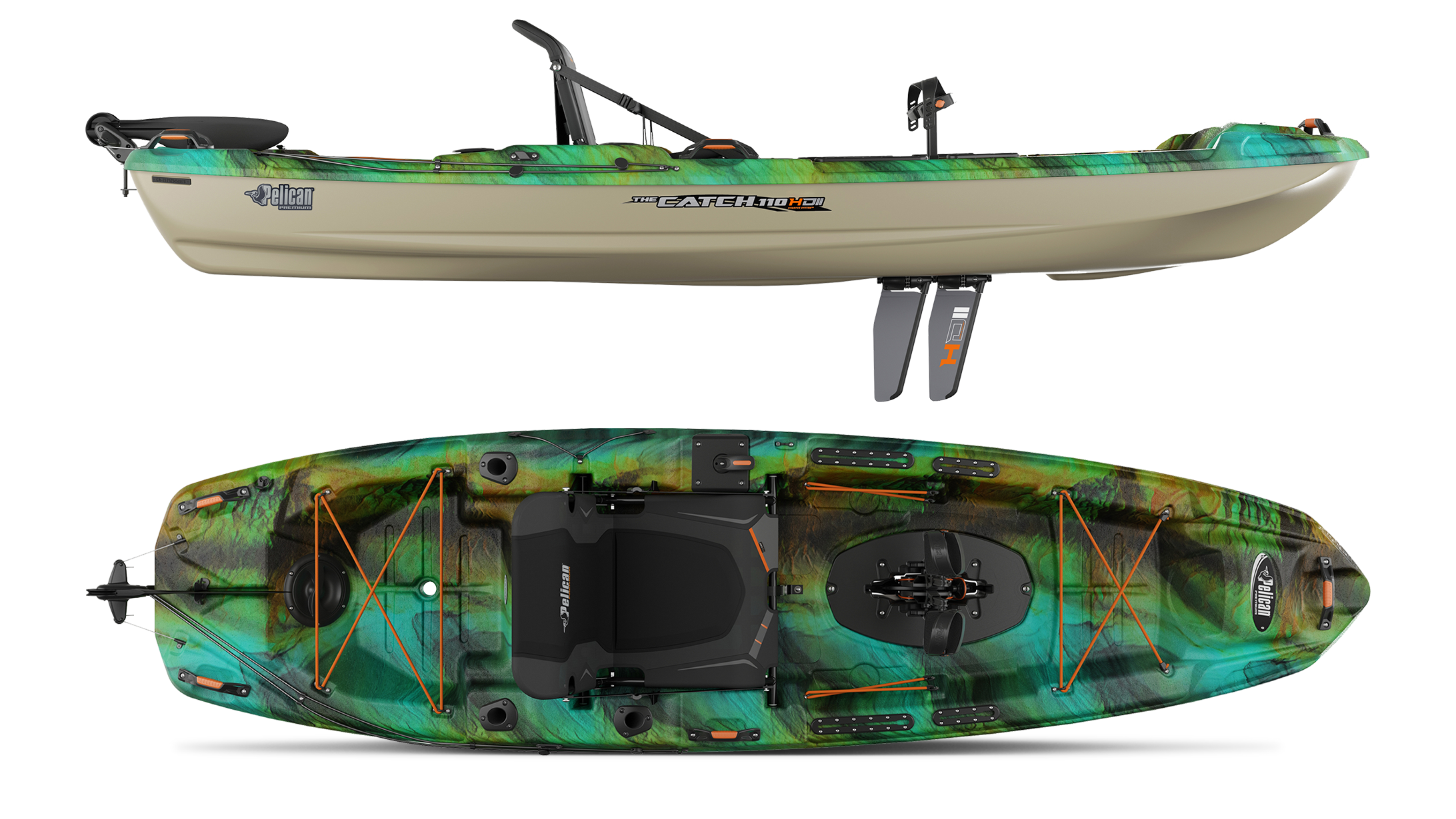 The Catch 110 HDII Reviews - Pelican International |… | Paddling.com