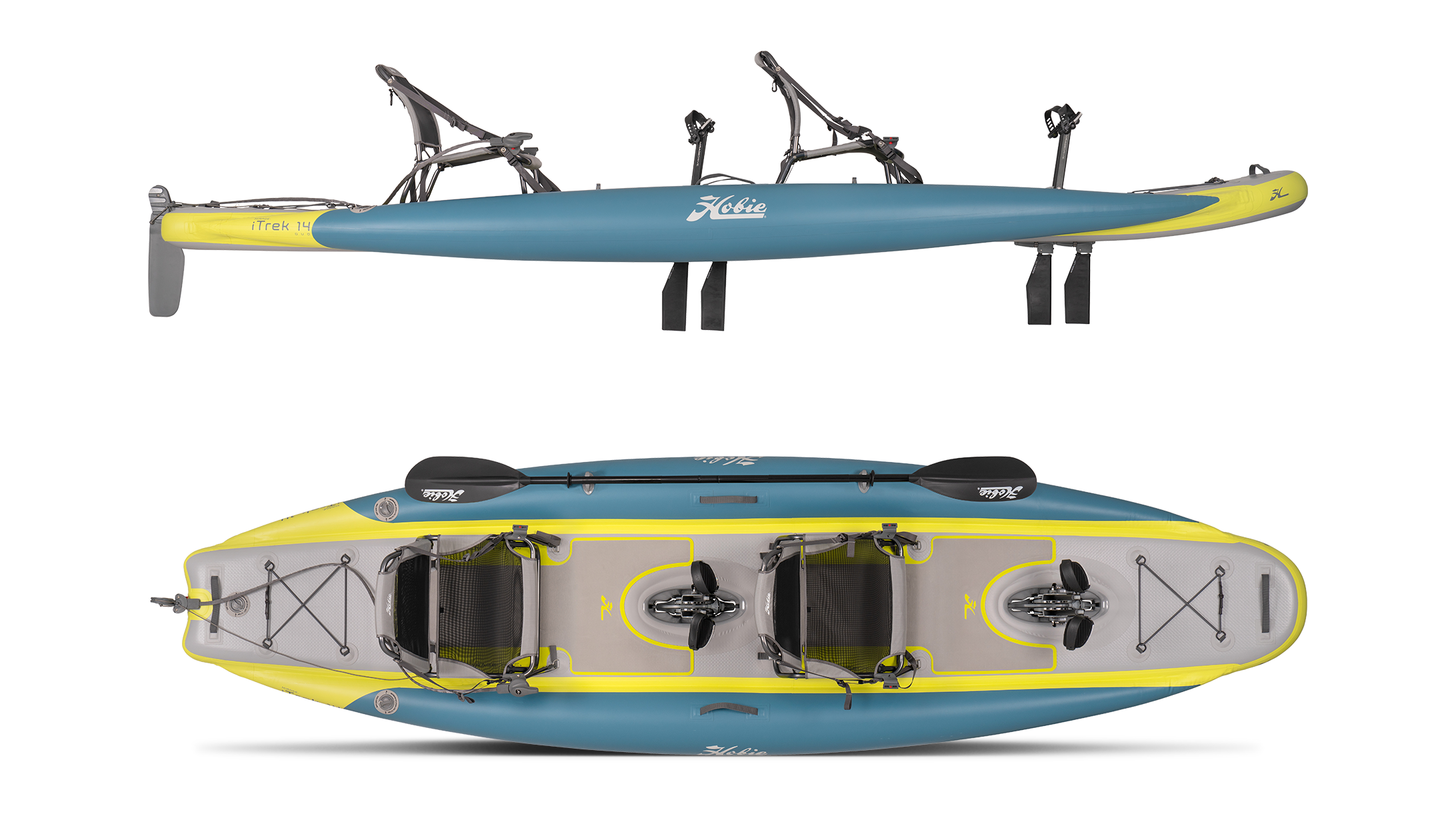 Mirage iTrek 14 Duo Reviews - Hobie | Buyers' Guide | Paddling.com
