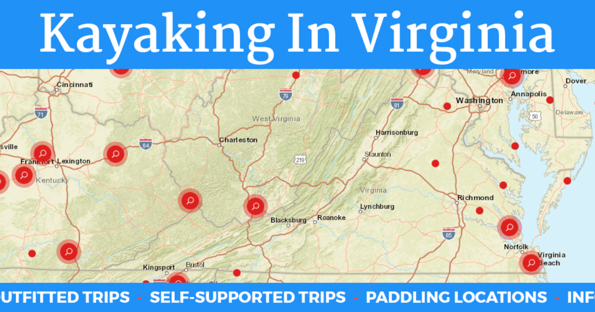 Kayaking in Virginia
