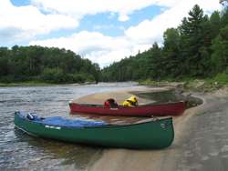 coulonge river canoe trip